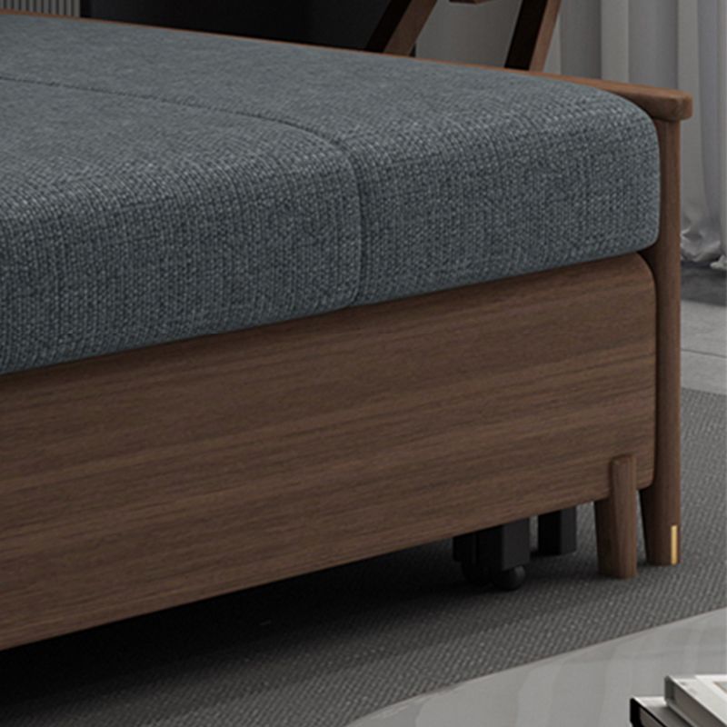 Il divano a braccia moderno con divano di biancheria da deposito in marrone