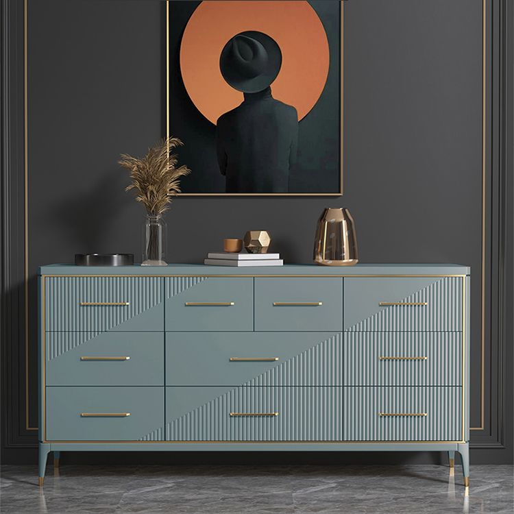 Cofre de almacenamiento Glam clásico 3/5/6/10 cajones de cajones dobles, 15.6 pulgadas de ancho