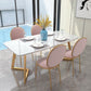 Metal Traditional Luxury Rectangle Indoor Table Sintered Stone Dining Table with Sled Base Clearhalo ' dining_table' 'Dining Tables & Seating' 'Dining Tables' 'furn' 'furn_dining_table' 'Furniture' 'furniture_dining_table' 'Kitchen & Dining Furniture' 'kitchen&dining_furn' 'kitchen' 'kitchen_dining_table' 1200x1200_bb287e95-8415-49a1-b775-83e93849e271