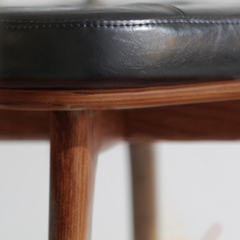 Industrial Style Counter Stools Wood Upholstered Bar Stools Bristol with Square Seat Clearhalo 'Bar Furniture' 'Bar Stools' 'bar_stools' 'furniture_bar_stools' 'Kitchen & Dining Furniture' 'kitchen&dining_furn' 'kitchen' 'kitchen_furn' Furniture' 1200x1200_bb2a2c79-1b6e-4587-8222-b5fec15496c3