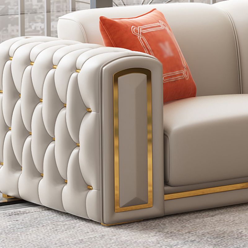 Modern Stain-ResistantSquare Arm Sofa Living Room Tufted Back Couch with Square Arms Clearhalo 'furn' 'furn_sofas' 'Furniture' 'furniture_sofas' 'Living Room Furniture' 'Sofa' 'sofas' 1200x1200_bb2b2559-fa3e-46d3-91f5-b99e38527b90