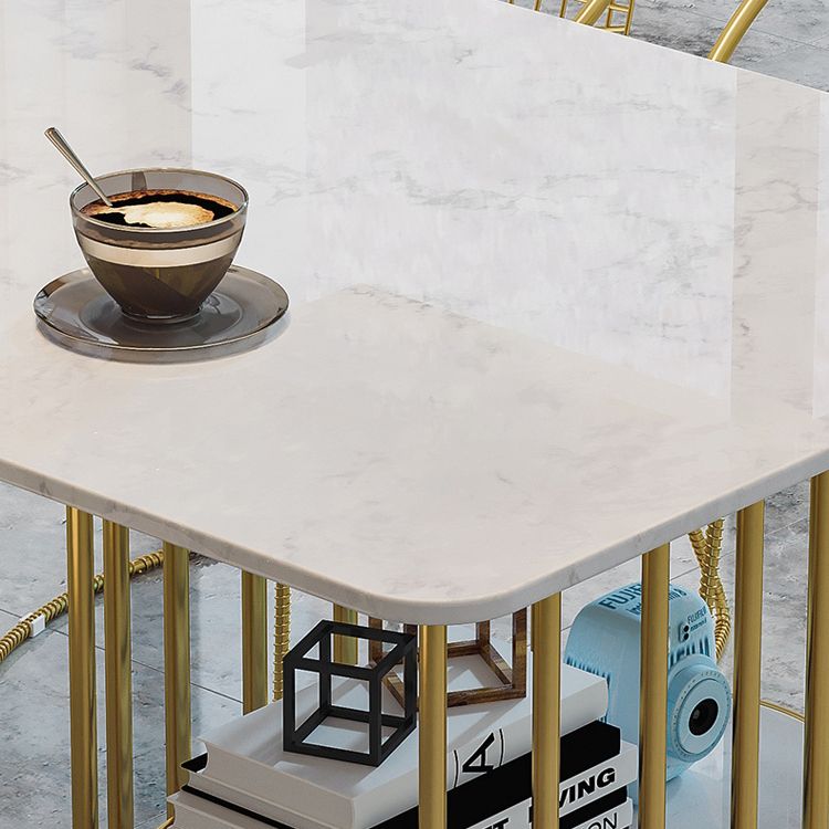 Metal Contemporary Rectangle Dining Table Sintered Stone Table for Kitchen and Dining Room Clearhalo ' dining_table' 'Dining Tables & Seating' 'Dining Tables' 'furn' 'furn_dining_table' 'Furniture' 'furniture_dining_table' 'Kitchen & Dining Furniture' 'kitchen&dining_furn' 'kitchen' 'kitchen_dining_table' 1200x1200_bb2b53e9-238c-4ebd-b42a-fc21c1235977