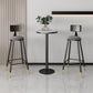 Moderne ronde bartafelset 1/3 stuks ijzeren frame bartafel en krukken