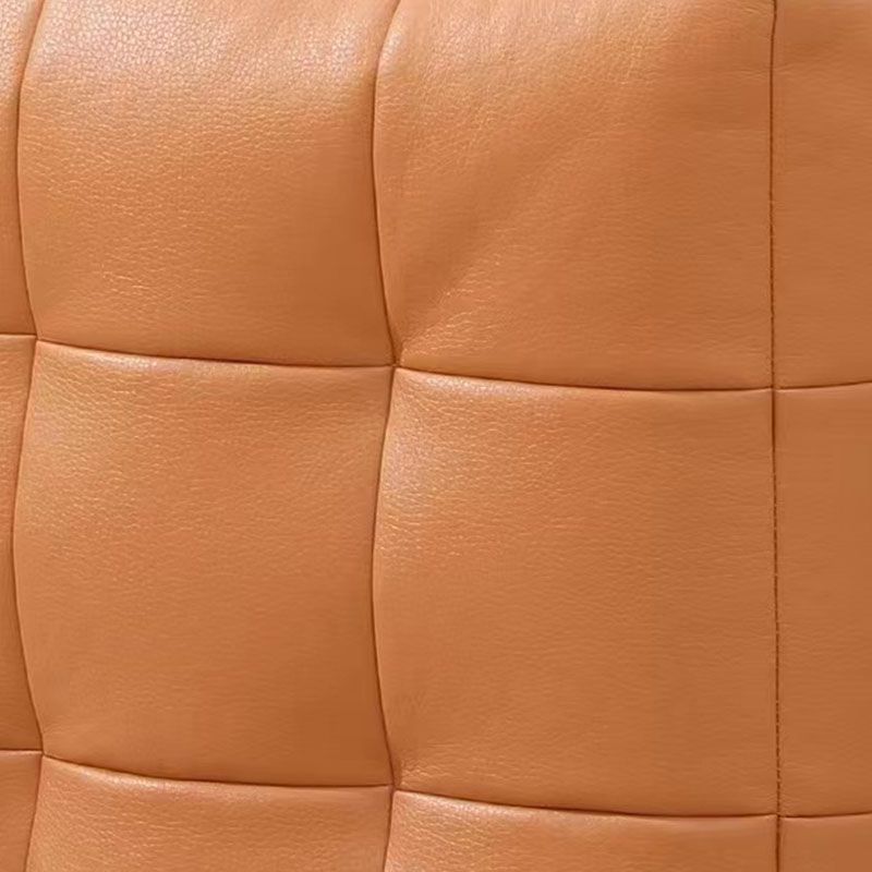 Modern Square Pouf Water Resistant Orange Pouf for Drawing Room Clearhalo 'furn' 'furn_ottomans_poufs' 'Furniture' 'Living Room Furniture' 'Ottomans & Poufs' 'ottomans_poufs' 1200x1200_bb2b7f46-387e-4ee8-811d-4cdda1f8ceea