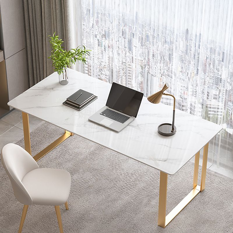 Bureau de bureau exécutif Glam White