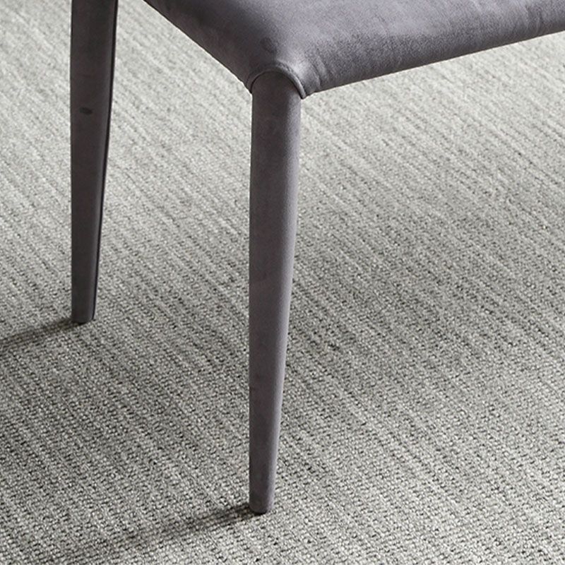 Contemporary Upholstered Bench Rectangle Seating Bench in Gray with 4 Legs Clearhalo 'Benches' 'Chairs & Seating' 'furn' 'furn_benches' 'Furniture' 'Living Room Furniture' 1200x1200_bb35575c-c2e3-4c78-a8b5-bf07321edfda