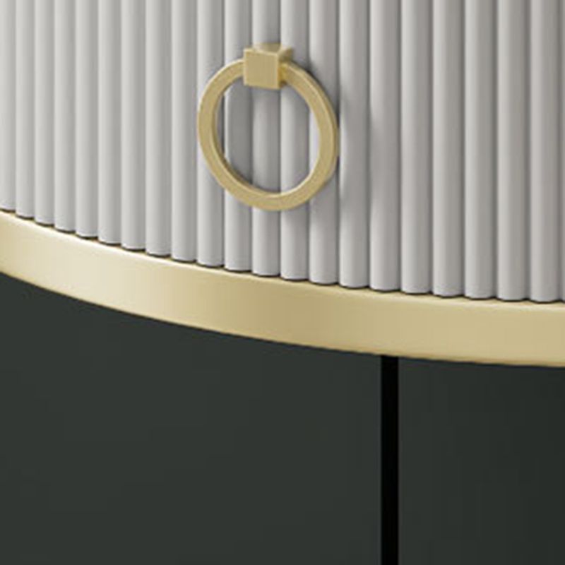 Classic Glam Accent Table Nightstand Stone Nightstand with Drawer Clearhalo 'Bedroom Furniture' 'furn' 'furn_night_stand' 'Furniture' 'night_stand' 'Nightstands' 1200x1200_bb378922-74f7-465c-8fef-3c0fbf698d98