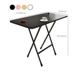 Simplicity Style Rectangle Dining Table Wooden Folding Kitchen Table Clearhalo 'Dining Tables & Seating' 'Dining Tables' 'dining_table' 'furn' 'furn_dining_table' 'Furniture' 'Kitchen & Dining Furniture' 1200x1200_bb3863d2-c29c-4481-963b-d6599d82205c