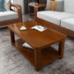 Modern 4 Legs Rectangle Cocktail Table Solid Wood Coffee Table Clearhalo 'Coffee & Accent Tables' 'Coffee Tables' 'coffee_tables' 'furn' 'furn_coffee_tables' 'Furniture' 'Living Room Furniture' 1200x1200_bb39b72f-439c-443a-a621-2a36cb959c2b