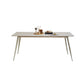 Industrial 4 Legs Dining Room Sintered Stone Dining Table for Kitchen Clearhalo 'Dining Tables & Seating' 'Dining Tables' 'dining_table' 'furn' 'furn_dining_table' 'Furniture' 'Kitchen & Dining Furniture' 1200x1200_bb3a11ca-d1b7-401f-9ad2-a87500e66416