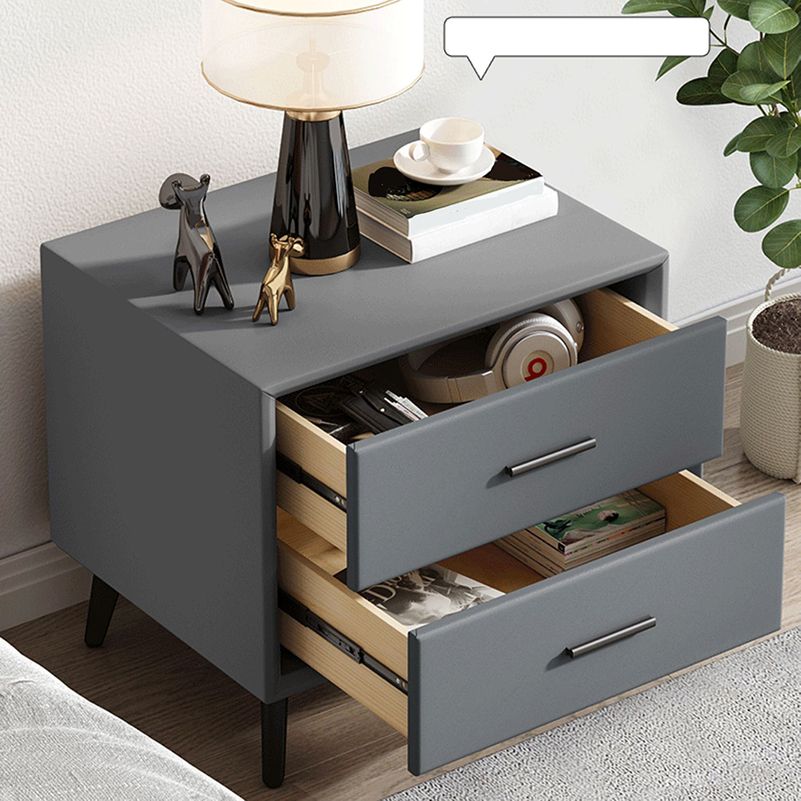 Contemporary Accent Table Nightstand Drawer Storage Nightstand Clearhalo 'Bedroom Furniture' 'furn' 'furn_night_stand' 'Furniture' 'night_stand' 'Nightstands' 1200x1200_bb3a7752-6ca5-4268-8887-46c61ca30d2f