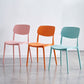 Contemporary Indoor Plastic Open Back Stacking Dining Side Chair Clearhalo 'Dining Chairs' 'Dining Tables & Seating' 'dining_chair' 'furn' 'furn_dining_chair' 'Furniture' 'Kitchen & Dining Furniture' 1200x1200_bb3c7e4c-0f9a-4676-87c5-d50f4b6ab6c2