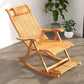 Solid Wood Rocking Chair Bamboo with Padded Seat Rocker Chair Ergonomic Clearhalo 'Chairs & Seating' 'furn' 'furn_rocking_chairs' 'Furniture' 'Living Room Furniture' 'Rocking Chairs' 'rocking_chairs' 1200x1200_bb3f0b07-7222-47ad-97ac-55966237039e