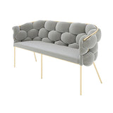 Zeitgenössischer Stofftuxedo Arm Sofe Back Rücken Standard -Sofa