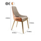Nordic Glam Style Chair Dining Arm Chairs for Kitchen with Metal Legs Clearhalo 'Dining Chairs' 'Dining Tables & Seating' 'dining_chair' 'furn' 'furn_dining_chair' 'Furniture' 'Kitchen & Dining Furniture' 1200x1200_bb466f3d-de4a-4063-a68e-adb520f6cdea