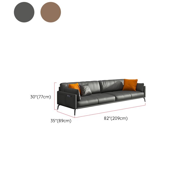 Sitzgelegenheiten im modernen Stil mit vier LEDs Bonusraum Tuxedo Arm Liebesseat