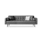 Glam Tufted Biscuit Back Standard Living Room Faux Leather Sofa Clearhalo 'furn' 'furn_sofas' 'Furniture' 'Living Room Furniture' 'Sofa' 'sofas' 1200x1200_bb47ca3a-5fbf-4349-92e7-3fe594c851a5