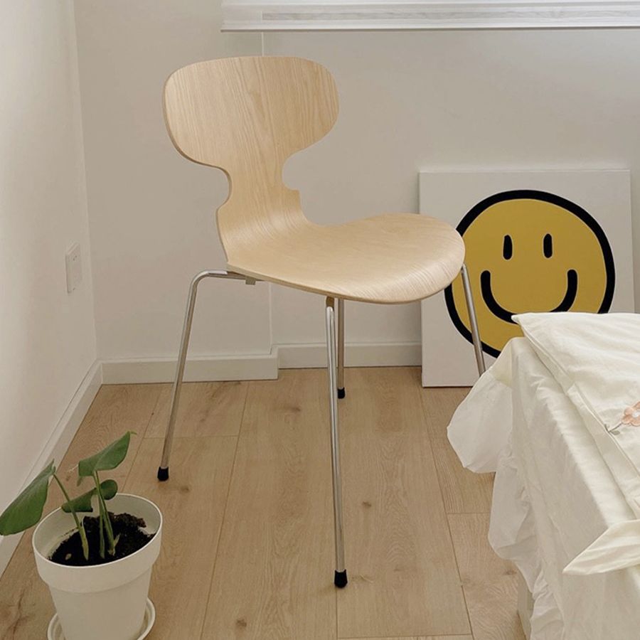 Modern Style Side Chair Wooden Indoor 19.29" Wide Dining Chair Clearhalo 'Dining Chairs' 'Dining Tables & Seating' 'dining_chair' 'furn' 'furn_dining_chair' 'Furniture' 'furniture_dining_chair' 'Kitchen & Dining Furniture' 1200x1200_bb48a60a-8e1e-4c40-8c37-14809d258df4