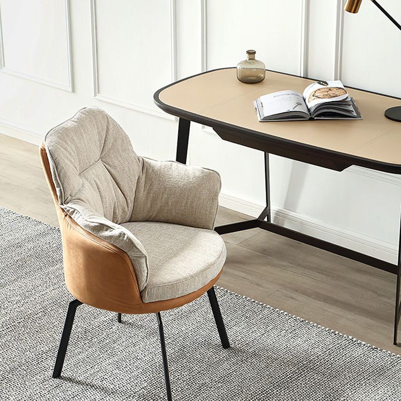 Chaise de bureau moderne sans arme sans chaise de bureau ergonomique pénible