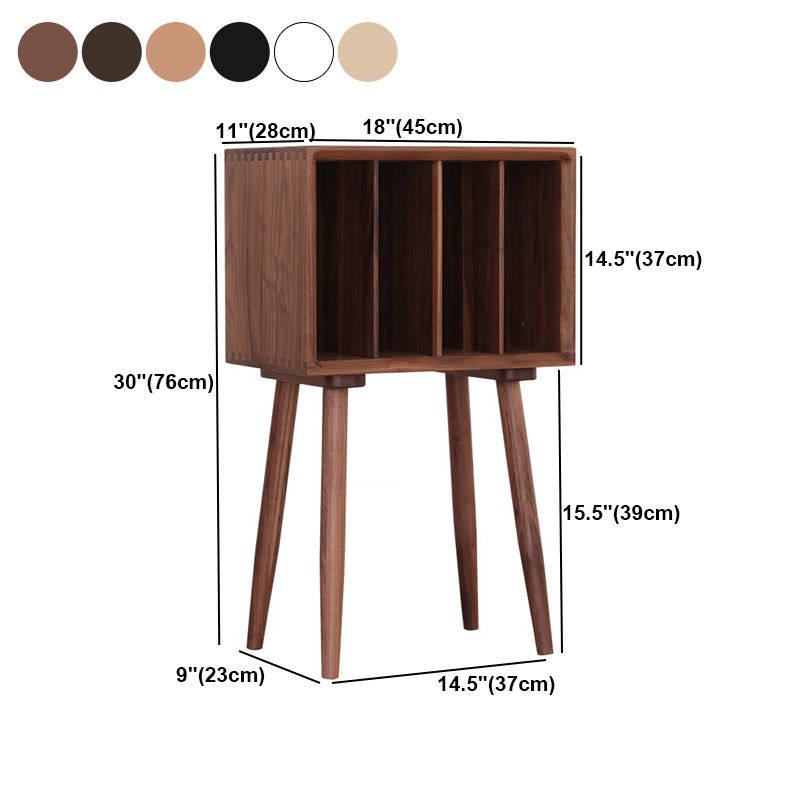 Scandinavian Standard Bookcase Shelves Closed Back Bookshelf for Home Clearhalo 'Bookcases' 'furn' 'furn_bookcases' 'Furniture' 'furniture_bookcases' 'Office Furniture' 1200x1200_bb4d1ed9-cb2d-427f-8082-a7d23f2ddfba