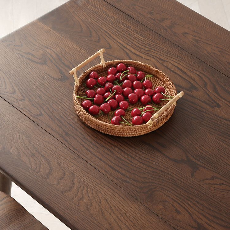 Rectangle White Oak Solid Wood Table Foldable Dining Table with 4 Legs for Restaurant Clearhalo ' dining_table' 'Dining Tables & Seating' 'Dining Tables' 'furn' 'furn_dining_table' 'Furniture' 'furniture_dining_table' 'Kitchen & Dining Furniture' 'kitchen&dining_furn' 'kitchen' 'kitchen_dining_table' 1200x1200_bb4f58e4-6537-4596-be72-4fc15c7e7f98