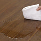 Rectangle Brown Base Dining Table Modern Ash Wood Table for Kitchen