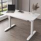 Electric Height Adjustment Computer Desk Steel Legs T-Shape Base Office Desk