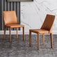 Designer Style Hotel Leather Side Chair Matte Finish Solid Back Dining Chair Clearhalo ' kitchen&dining_furn' 'Dining Chairs' 'Dining Tables & Seating' 'dining_chair' 'furn' 'furn_dining_chair' 'Furniture' 'furniture_dining_chair' 'Kitchen & Dining Furniture' 'kitchen' 1200x1200_bb55ebee-a910-4614-b875-f991443b75d2