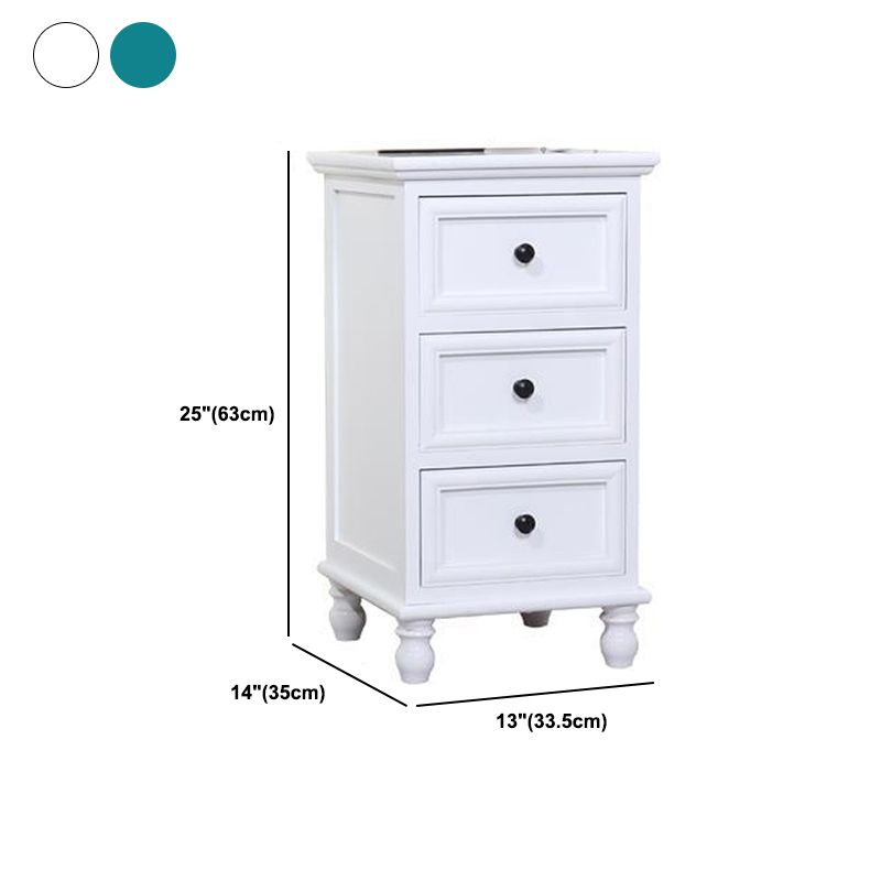 Solid Wood Accent Chest with Drawers 13.77" Wide Chest with Bun Feet Clearhalo 'Cabinets & Chests' 'cabinets_chests' 'furn' 'furn_cabinets_chests' 'Furniture' 'Living Room Furniture' 1200x1200_bb5666c2-c7eb-47e7-9f68-4668d6b8a68d