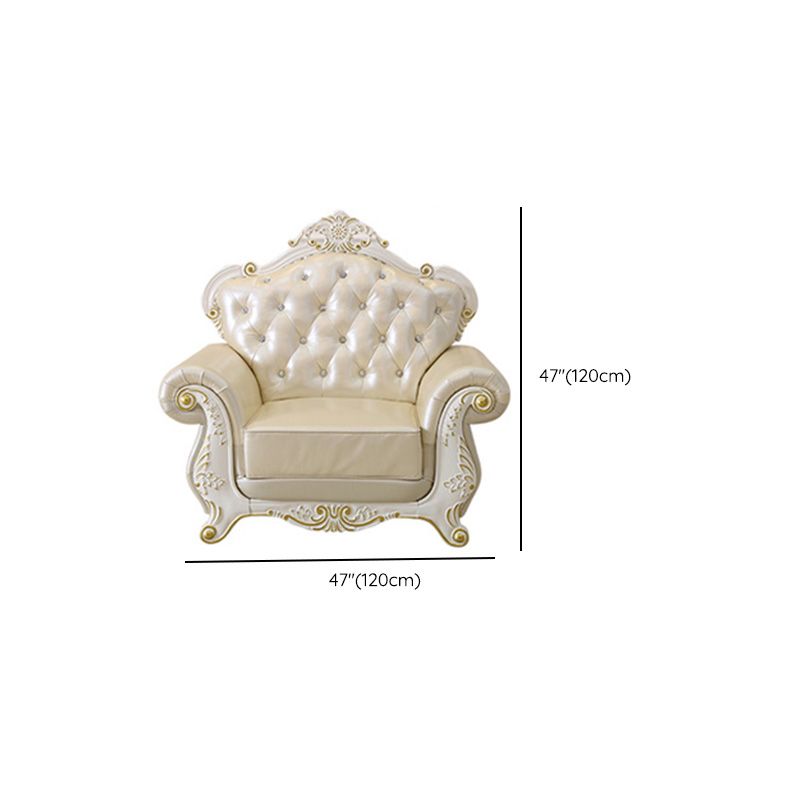 Section de cuir authentique contemporain sectionnelle du bras en pente du dos.