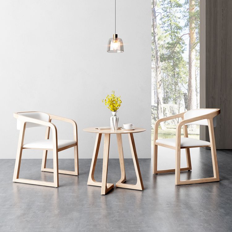 Scandinavian Wood Dining Kitchen Room Chair Open Back Arm Chair Clearhalo ' kitchen&dining_furn' 'Dining Chairs' 'Dining Tables & Seating' 'dining_chair' 'furn' 'furn_dining_chair' 'Furniture' 'furniture_dining_chair' 'Kitchen & Dining Furniture' 'kitchen' 1200x1200_bb59e5b1-b86d-4c06-a8ab-1913f3c814c1