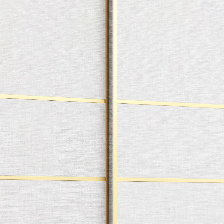 White Modern Style Wardrobe Cabinet Engineered Wood Wardrobe with Clothing Rod Clearhalo 'Armoires & Wardrobes' 'armoires_wardrobes' 'Bedroom Furniture' 'furn' 'furn_armoires_wardrobes' 'Furniture' 1200x1200_bb5a7da1-ecdb-4a9c-8f5f-249684781776