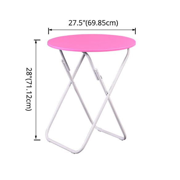 Folding Dining Table Set with Round Top and White Base Table Set for Home Use Clearhalo 'Dining Room Sets' 'Dining Tables & Seating' 'dining_room_set' 'furn' 'furn_dining_room_set' 'Furniture' 'furniture_dining_room_set' 'Kitchen & Dining Furniture' 'kitchen&dining_furn' 'kitchen' 1200x1200_bb5b799d-39af-4719-abf1-4c8b84fcf4fa