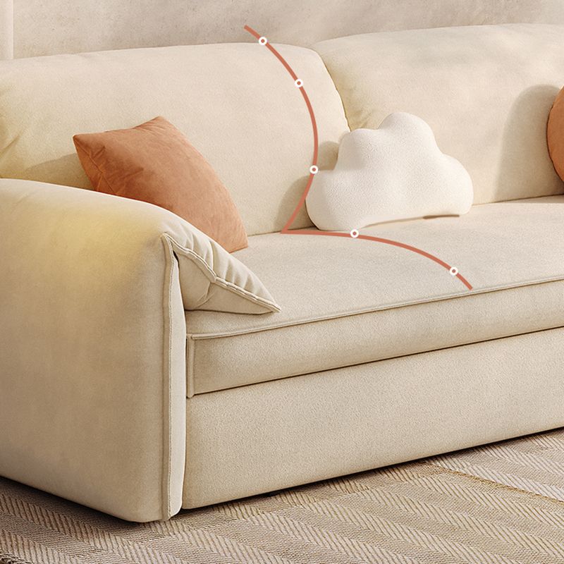 35 "divano dormiente scandinavo largo divano bianco pieghevole.