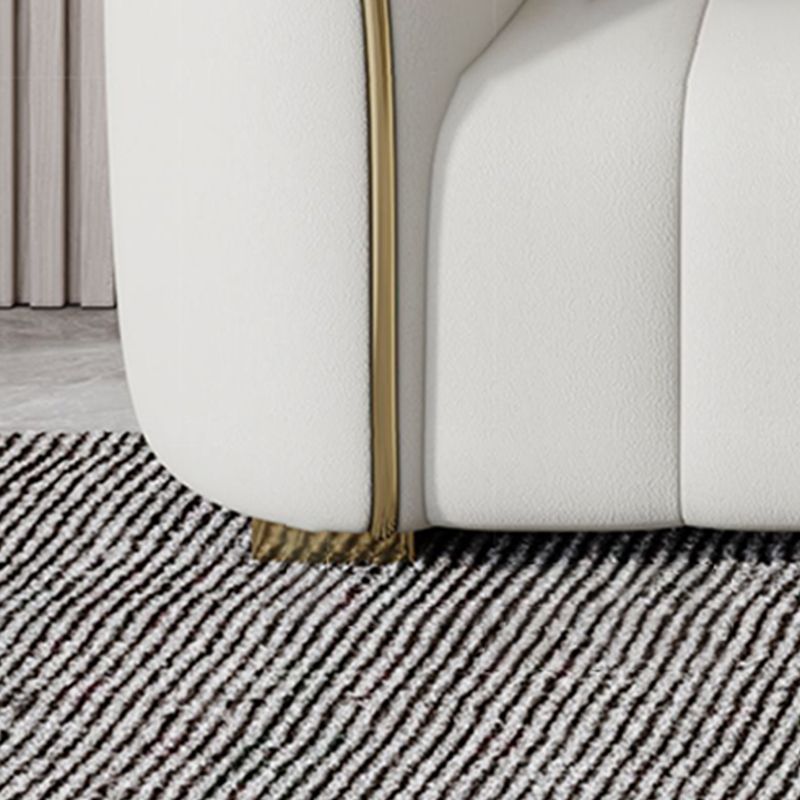 Sofá de cuero de estilo moderno