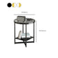 Contemporary Side Table Metal Accent Side Table for Living Room