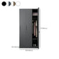 Steel Wardrobe Armoire with Lock Hinged Wardrobe Cabinet for Home