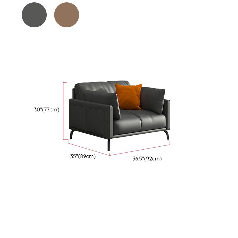 Sitzgelegenheiten im modernen Stil mit vier LEDs Bonusraum Tuxedo Arm Liebesseat