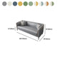 Modern Faux Leather Standard Sofa Tuxedo Arm for Living Room