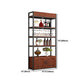 Mid-Century Modern Wine Holder Floor Solid Wood Wine Rack with Shelf Clearhalo 'furn' 'furn_wine_racks' 'Furniture' 'Kitchen & Dining Furniture' 'Wine Racks' 'wine_racks' 1200x1200_bb73a1c2-2ed6-442f-80dc-333370541a80