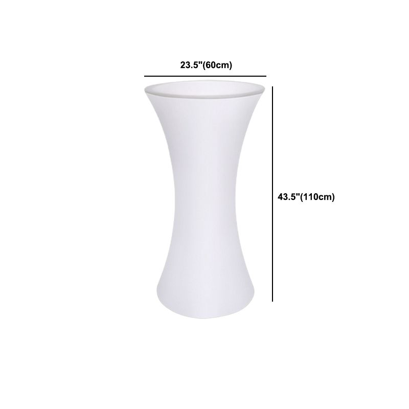 Polyethylene Geometric Table Industrial Style Commercial Bar Table