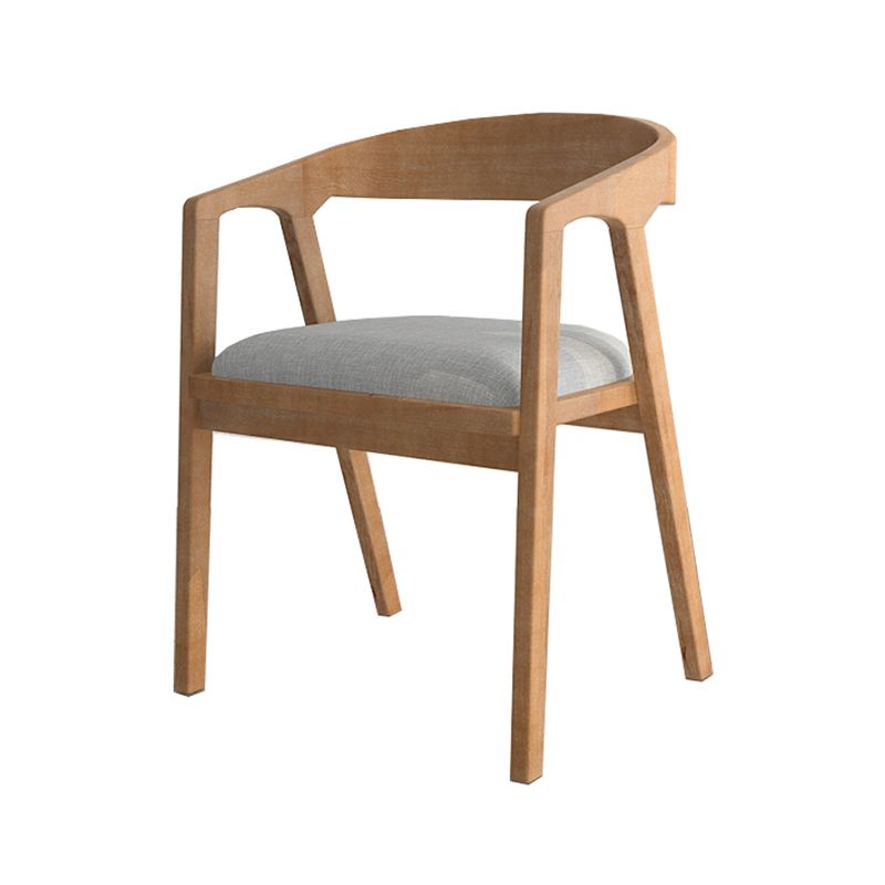 Esszimmer Armstühle moderne massive Holzküchenseitenstuhl für Zuhause