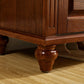 Traditional Entryway Bench Solid Wood Bench with Upholstered Clearhalo 'Benches' 'Chairs & Seating' 'furn' 'furn_benches' 'Furniture' 'Living Room Furniture' 1200x1200_bb78857a-2e2e-45f4-b67c-dbdd948f7b48