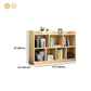 Closed Back Bookshelf Solid Wood Contemporary Style Natural Bookcase for Office Clearhalo 'Bookcases' 'Furniture' 'furniture_bookcases' 'kitchen' 'kitchen_bookcases' 'Living Room Furniture' 'Office Furniture' 1200x1200_bb7a5acb-a1ea-424e-9f2f-431723bb4465