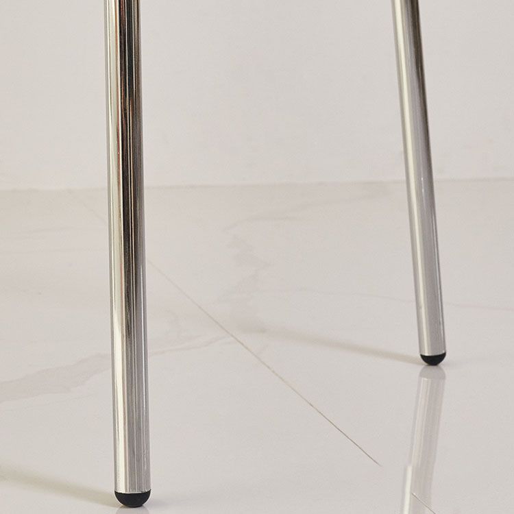 Modern Metal Dining Armless Chair Faux Leather Dining Side Chair for Restaurant Use Clearhalo ' kitchen&dining_furn' 'Dining Chairs' 'Dining Tables & Seating' 'dining_chair' 'furn' 'furn_dining_chair' 'Furniture' 'furniture_dining_chair' 'Kitchen & Dining Furniture' 'kitchen' 1200x1200_bb7aadef-d52e-4096-a2b2-765f14db2ae3