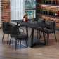 Industrial Rectangle Dining Table Sintered Stone Table with Double Pedestal Clearhalo ' dining_table' 'Dining Tables & Seating' 'Dining Tables' 'furn' 'furn_dining_table' 'Furniture' 'furniture_dining_table' 'Kitchen & Dining Furniture' 'kitchen&dining_furn' 'kitchen' 'kitchen_dining_table' 1200x1200_bb7af4a7-de7f-473d-abc4-3058977604ef