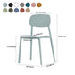Open Back Armless Dining Chairs Plastic Stackable Dining Side Chair (Set of 4) Clearhalo ' kitchen&dining_furn' 'Dining Chairs' 'Dining Tables & Seating' 'dining_chair' 'furn' 'furn_dining_chair' 'Furniture' 'furniture_dining_chair' 'Kitchen & Dining Furniture' 'kitchen' 1200x1200_bb7d3c67-be63-41a6-9f70-42326e0fa39e