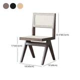 Armless Dining Chairs Modern Style Solid Wood Side Chairs for Dining Room Clearhalo 'Dining Chairs' 'Dining Tables & Seating' 'dining_chair' 'furn' 'furn_dining_chair' 'Furniture' 'furniture_dining_chair' 'Kitchen & Dining Furniture' 1200x1200_bb8166e6-1ed8-4fda-be36-48c4c9e9f55c