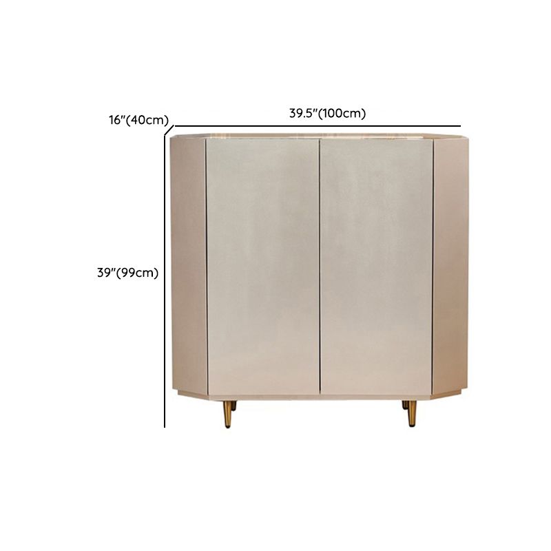 ダイニングルーム用のドア付きモダンなサイドボードエンジニアリングのサイドボードキャビネット