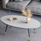 Slate Oval Coffee Table 4 Legs Base Type Single Cocktail Table Clearhalo 'Coffee & Accent Tables' 'Coffee Tables' 'coffee_tables' 'furn' 'furn_coffee_tables' 'Furniture' 'Living Room Furniture' 1200x1200_bb845e86-ab37-447e-93a6-8ac96c0fa2c9